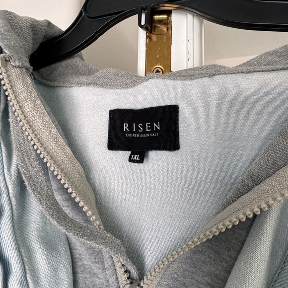 Light Blue Distressed Denim Jacket - Picture 4 of 4